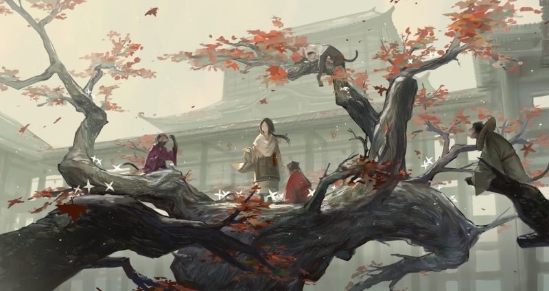 Sekiro: Shadows Die Twice, Video Game, 1080P, Tree, Girl