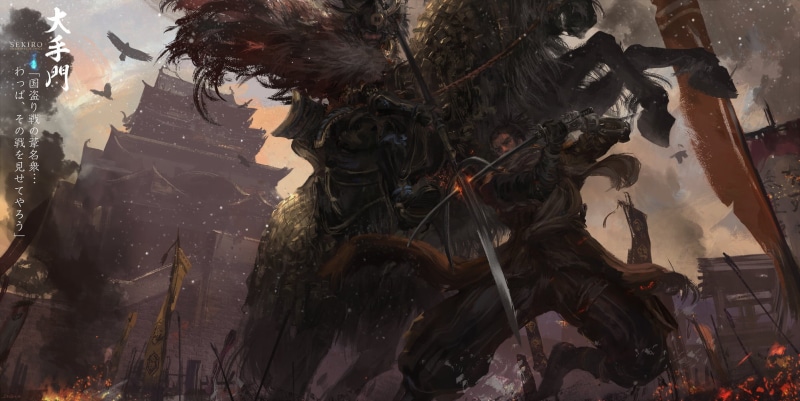 Sekiro: Shadows Die Twice, video game art, fantasy art, 1080P, sekiro, artwork