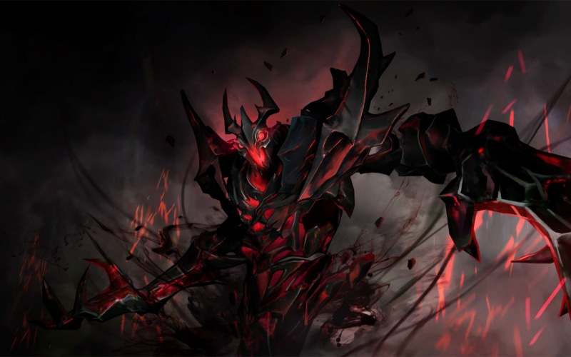 dota 2, download 3840x2400 dota 2, 4K, shadow fiend backgrounds, dark, art