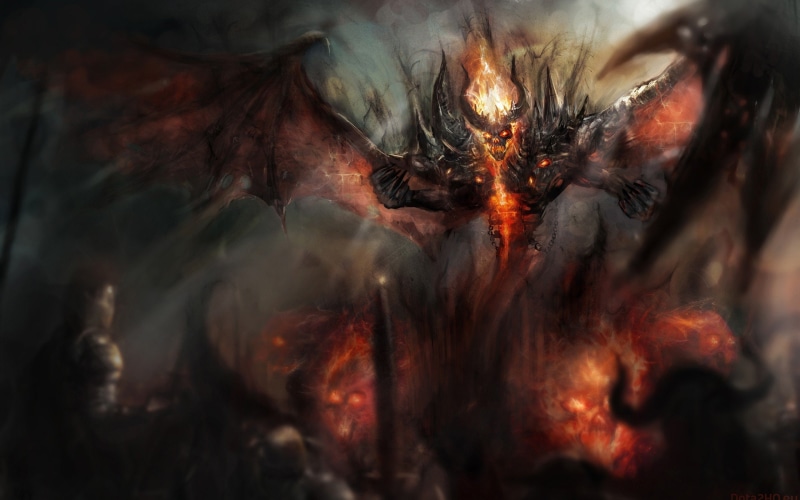 Nevermore, 2K, dota, demon, Dota 2, Shadow Fiend