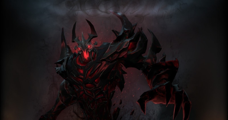 fear, spooky, 720P, motion, horror, celebration, close-up, indoors, dark, Dota 2, nature, demon - fictional character, Shadow Fiend, smoke - physical structure