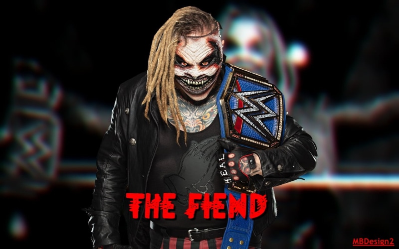 WWE, wwe champion, wrestling, wrestlemania, digital art, 720P, The Fiend