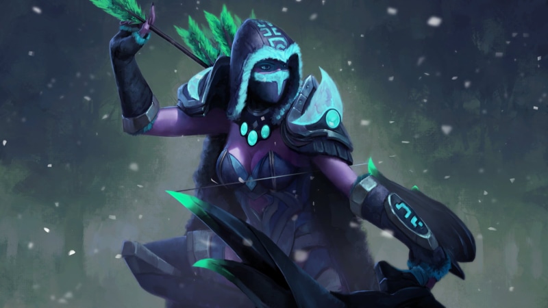 digital, women, clothing, headshot, real people, young adult, Dota 2, 1080P, communication, ranger, men, looking at camera, one person, nature