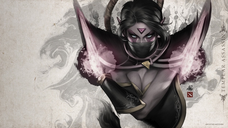Dota 2, Templar Assassin, Lanaya, Dota, 1080P