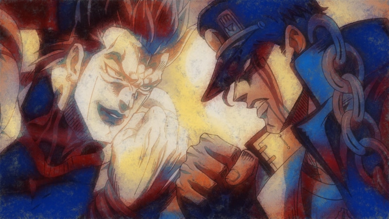 Jojos Bizarre Adventure, Dio Brando, Jotaro Kujo, 1080P, Anime