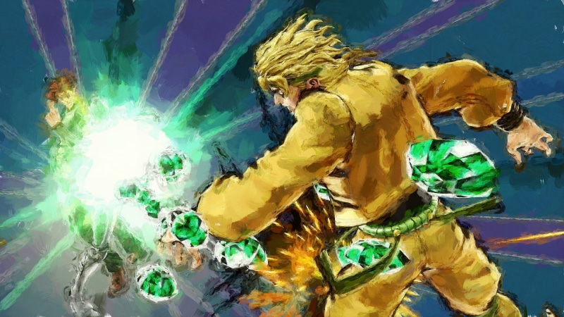 Hierophant Green (Jojos Bizarre Adventure), 1080P, Jojos Bizarre Adventure, Anime, Dio Brando, Noriaki Kakyoin