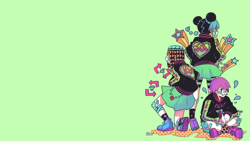 Jolyne Cujoh, Anime, 1080P, Jojos Bizarre Adventure, Ermes Costello, Foo Fighters