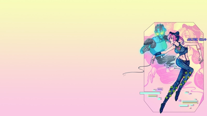 Jojos Bizarre Adventure, Jolyne Cujoh, Anime, 1080P
