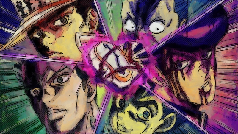 Rohan Kishibe, Jojos Bizarre Adventure, Koichi Hirose, Josuke Higashikata, Anime, Okuyasu Nijimura, 1080P, Jotaro Kujo, Killer Queen (Jojos Bizarre Adventure