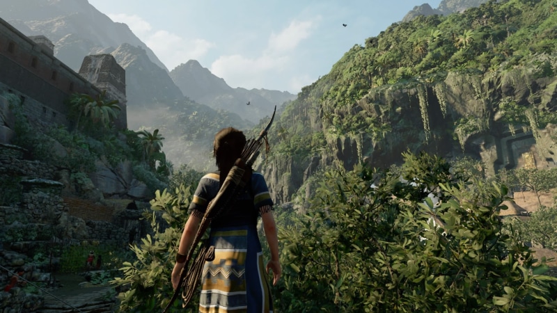 PlayStation 4, real people, beauty in nature, outdoors, adult, scenics - nature, growth, Shadow of the Tomb Raider, Lara Croft, lifestyles, one person