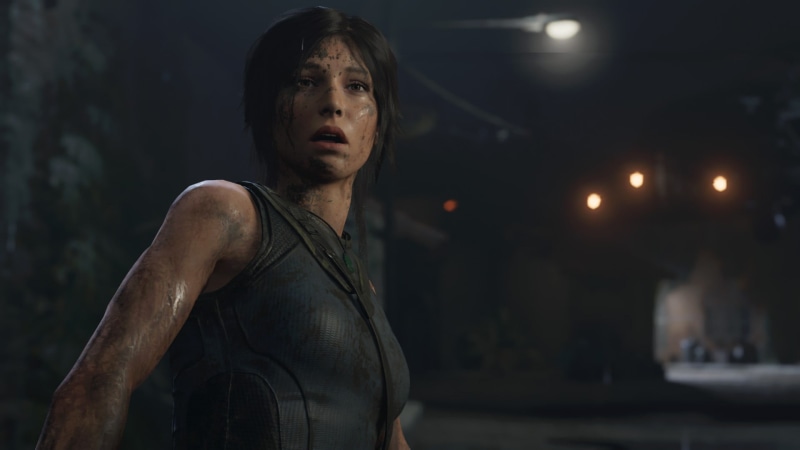 determination, lifestyles, standing, hairstyle, looking, one person, real people, Lara Croft, contemplation, portrait, Shadow of the Tomb Raider, young men