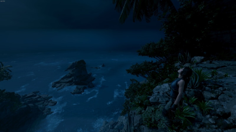 Shadow of the Tomb Raider, 1080P, night, Lara Croft