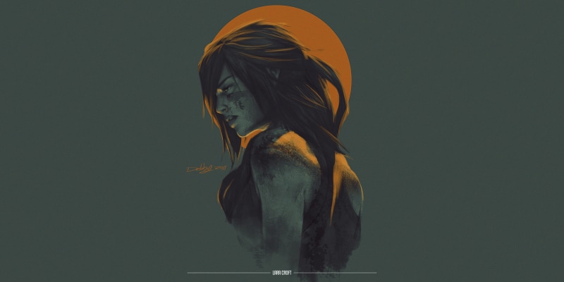 by Deborah Illanes, Shadow of The Tomb Raider Fanart, Tomb Raider, Illustration, Concept Art, Deborah Illanes, 4K, Art, Lara Croft, Game Art