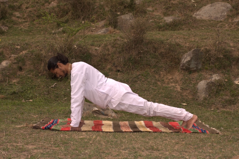 real people, ethnic, Indian, grass, lifestyles, Symbol, indian yogi, training, workout, asian, meditating, day, adults Only, playing, Yoga, meditation