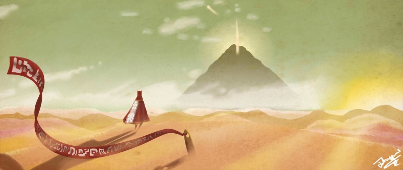 2K, video games, Journey (game), ultra-wide