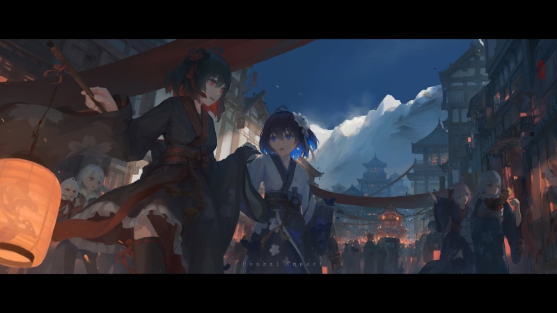 anime, Honkai Impact 3rd, 2K, Seele Vollerei, void_0, anime girls