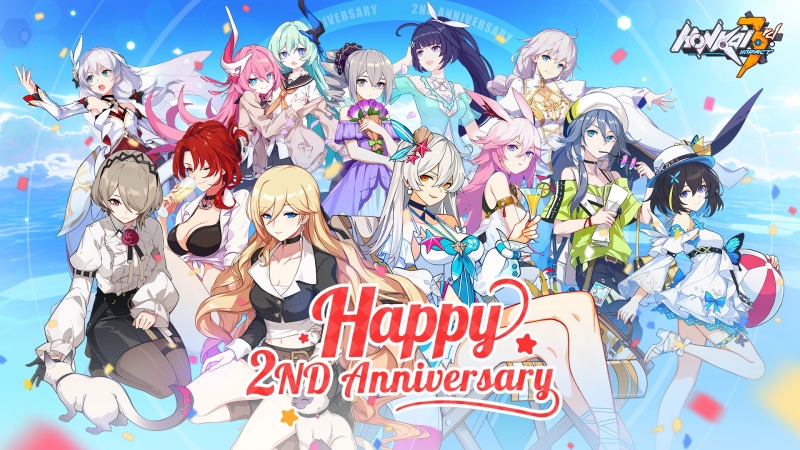 Yae Sakura, Rita Rossweisse, blonde, Honkai Impact 3rd, Murata Himeko, artwork, Yae Sakura (Honkai Impact), Raiden Mei, Honkai Impact, blue eyes, Liliya Olenyeva
