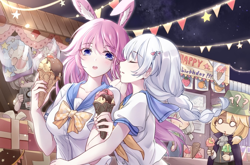 festivals, 2K, Kiana Kaslana, Honkai Impact 3rd, Yae Sakura