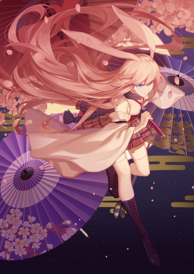 720P, Yae Sakura (Honkai Impact), anime girls, anime, EGO_TDC48, Honkai Impact 3rd