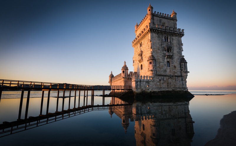 Europe, travel destinations, manuelino, building exterior, Things To Do, Sunrise, Tower of St Vincent, tagus, canonef1635mmliiusm, Adobe, Lightroom, inlet