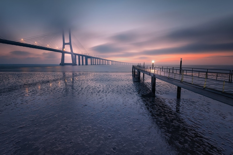 Portugal, Vasco da Gama Bridge, 1080P, Lisbon