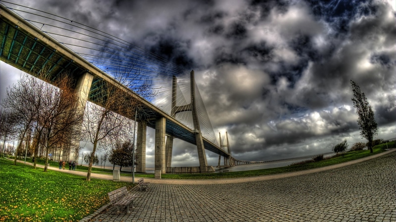 Vasco da Gama Bridge, 1080P, Bridges