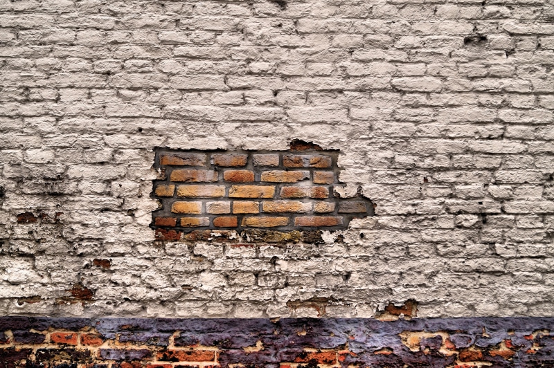 brick wall, window, day, wooden, brick, old, pattern, deterioration, stone wall, 4K, black, backgrounds, texture, concrete, bricks, decor, outdoors, textured