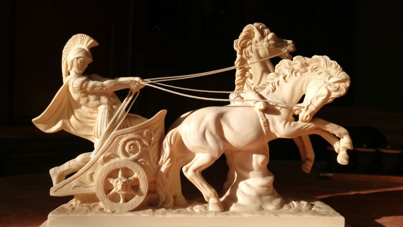 antique, domestic, Horse, human representation, Alabaster, horses, ornate, carousel, sculptor, carousel horses, 2K, history, livestock, Char, indoors