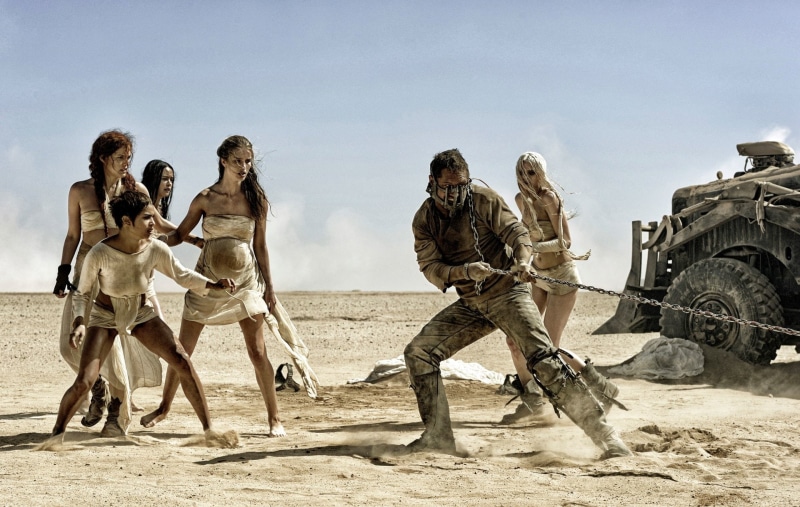 Riley Keough, Rosie Huntington-Whiteley, Max Rockatansky, Toast the Knowing, The Dag (Mad Max), Zoë Kravitz, The Splendid Angharad, Capable (Mad Max), Abbey Lee