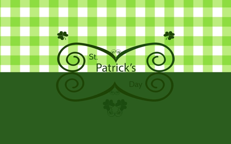 1080P, Checkerboard, St. Patricks Day, Holiday, Green