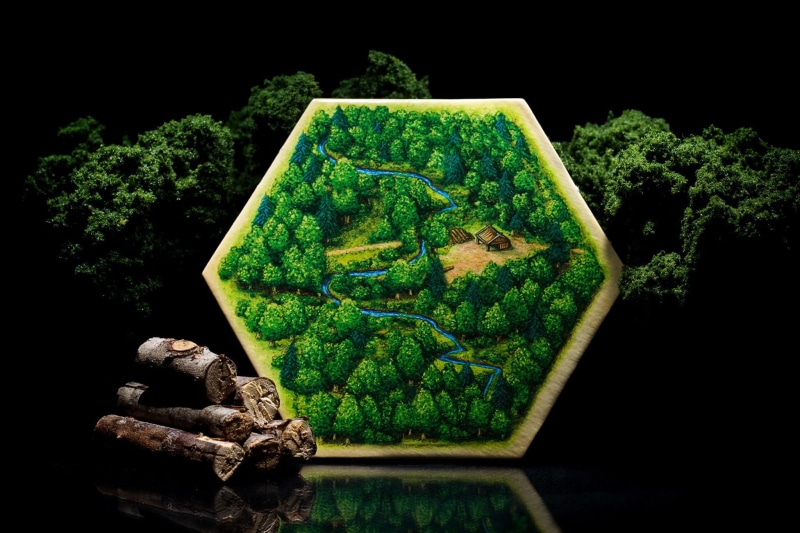 1080P, Settlers of Catan, wood, board games