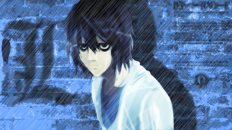 x, kira, anime, art, l, death, L., 1080P, lawliet, death note, hd, note