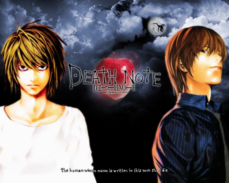 x, death, note, l, light, 720P, art, lawliet, anime, yagami, hd, Yagami Light, death note