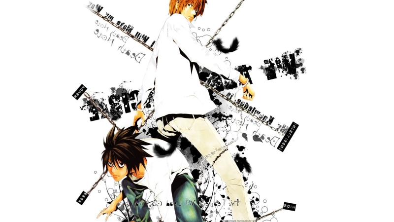 1080P, Lawliet L, Death Note, Yagami Light