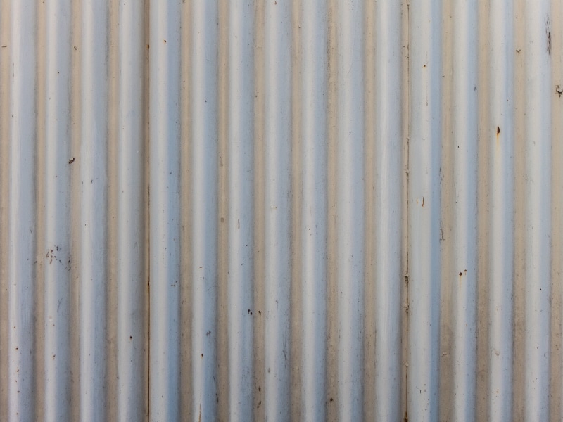 wall - building feature, pattern, outdoors, sheet metal, rusty, textured, repetition, sheet, full frame, close-up, architecture, corrugated iron, metal