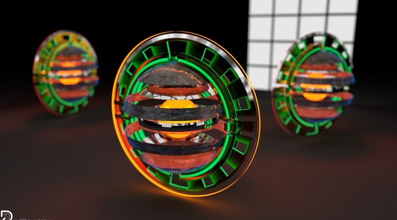 dario999, deviantart, spheres, Artistic, glow, titanium, blender, shiny, 3D, 1080p, full hd, rusted, 4K, k, cycles, 1440p, ultra hd, 4k, disks