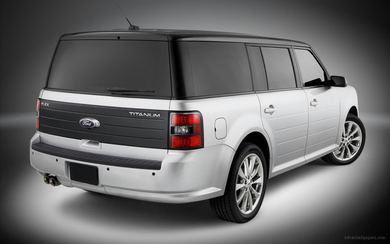 titanium, suv, cars, 1080P, 2011, flex, silver, ford, black