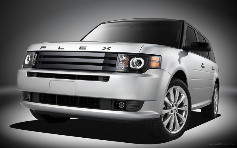 titanium, white, 2011, suv, flex, cars, 1080P, ford