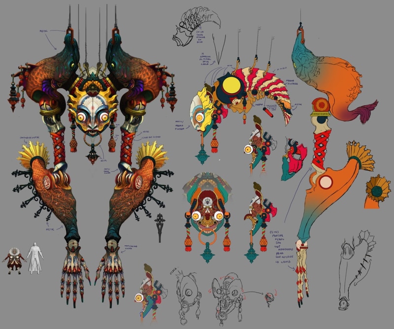 art and craft, craft, representation, multi colored, Castlevania, wall - building feature, human representation, disguise, no people, 480P, creativity