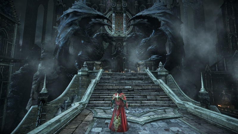 architecture, sculpture, one person, castlevania lords of shadow 2, adult, women, representation, architectural column, building, religion, statue, art and craft