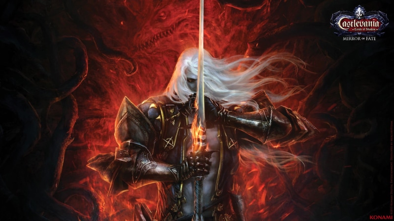 nature, environment, flame, illuminated, Castlevania: Mirror of Fate, creativity, concept art, video games, heat - temperature, motion, sword, representation
