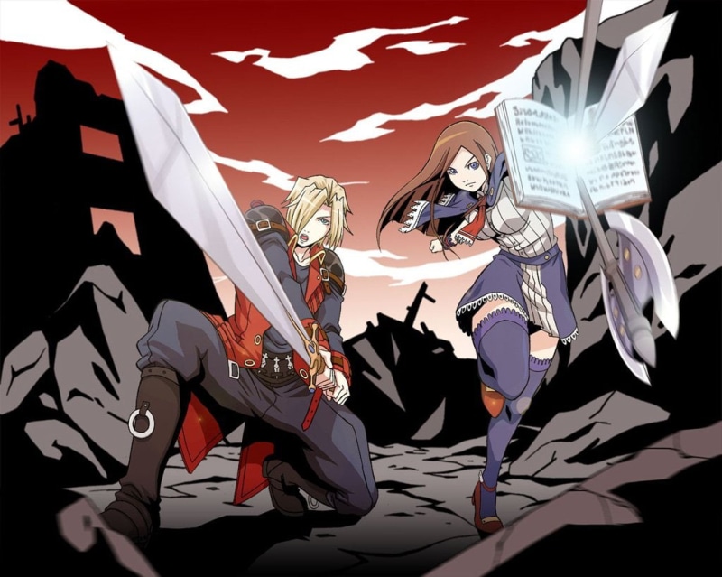 charlotte, Castlevania: Portrait Of Ruin, jonathan, illustration, 480P, Castlevania