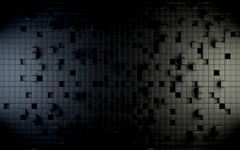 auto post production filter, cube, night, communication, render, white color, 1080P, textured, tile, no people, design, black color, square, untitled