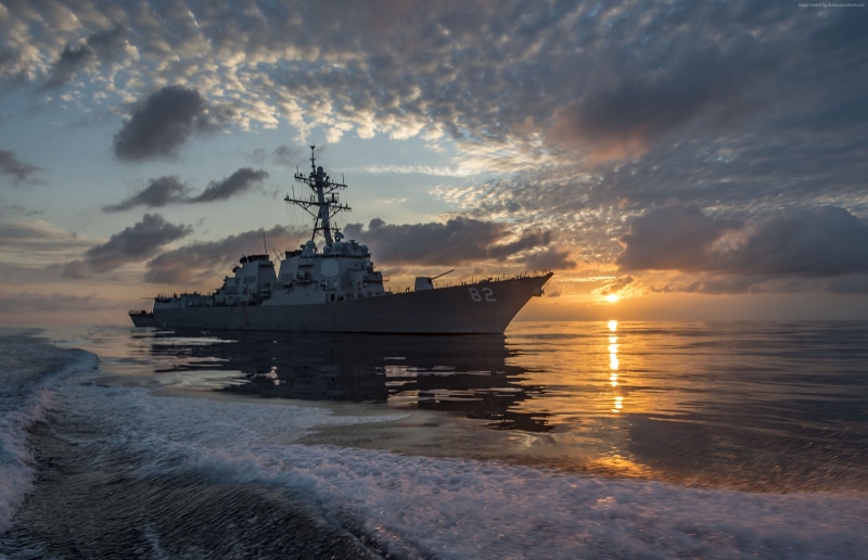 guided missile destroyer, USS Lassen (DDG-82), 2K, Arleigh Burke-class, USA Navy