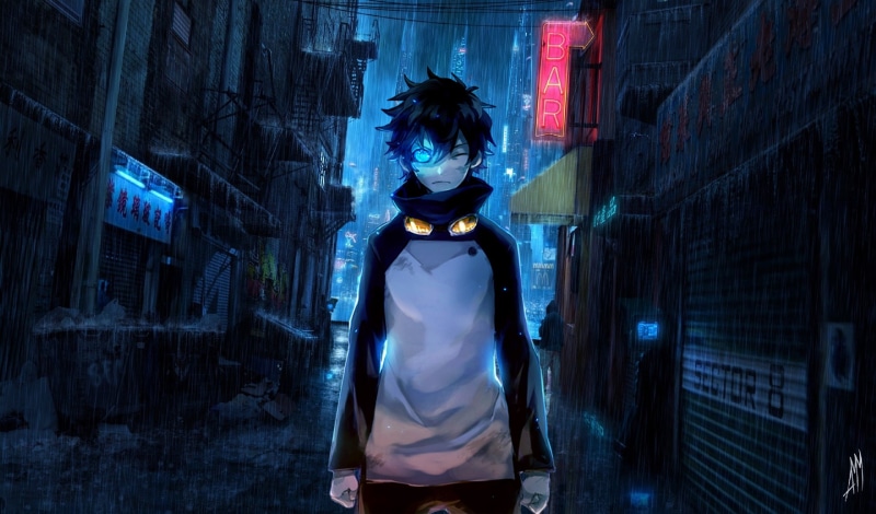 sensen, cyberpunk, kekkai, anime, supernatural, manga, futuristic, action, blockade, 1080P, battlefront, sci-fi, fantasy, blood