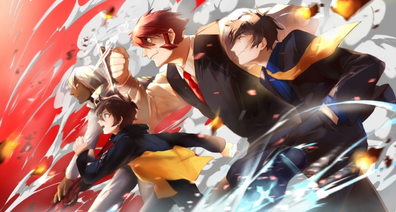 Leonardo Watch, Klaus Von Reinherz, Anime, 720P, Blood Blockade Battlefront, Zapp Renfro, Steven A. Starphase