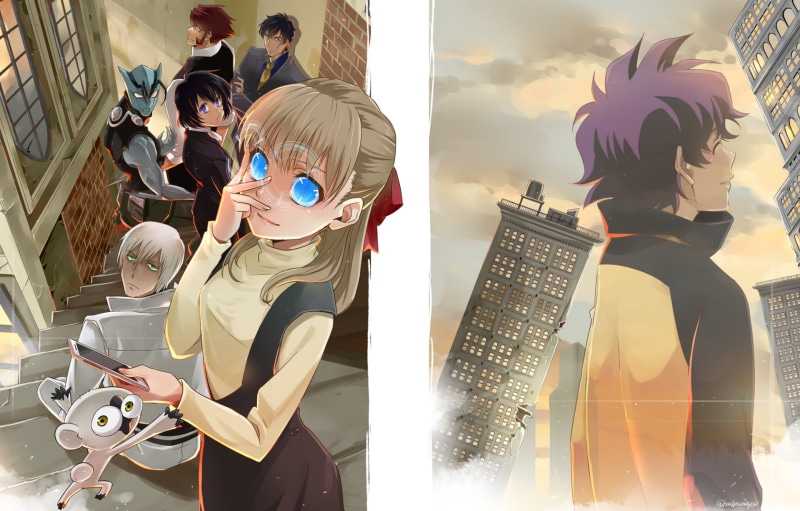 Klaus Von Reinherz, Sonic Speed Monkey, Blood Blockade Battlefront, Zapp Renfro, Anime, Leonardo Watch, Steven A. Starphase, Michella Watch, Chain Sumeragi