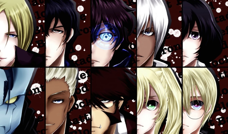Klaus Von Reinherz, Mary Macbeth, Steven A. Starphase, Leonardo Watch, William MacBeth, Zed OBrien, Anime, Chain Sumeragi, Blood Blockade Battlefront, K.K. (Blood Blockade Battlefront)