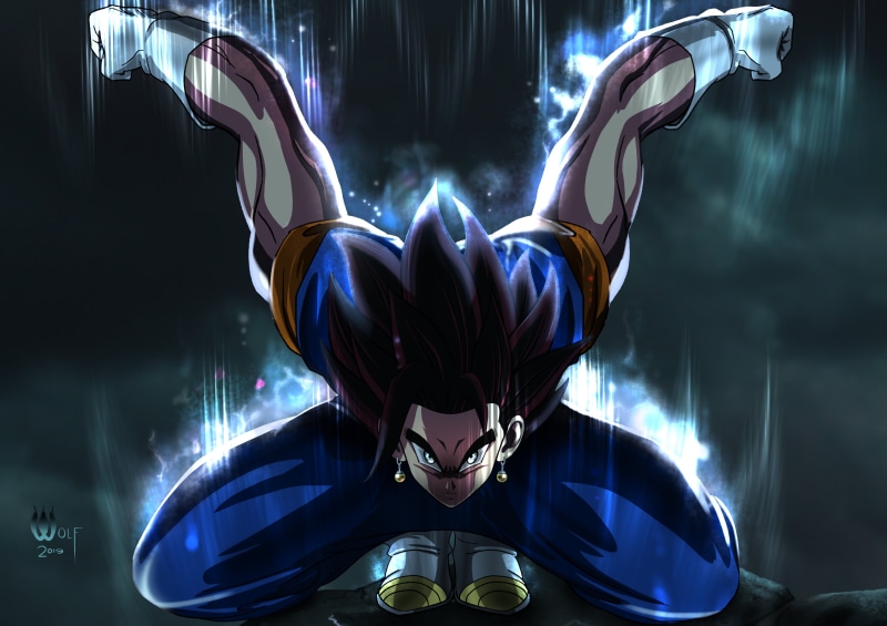 Ultra Instinct (Dragon Ball), Vegito (Dragon Ball), Dragon Ball, 2K, Dragon Ball Super