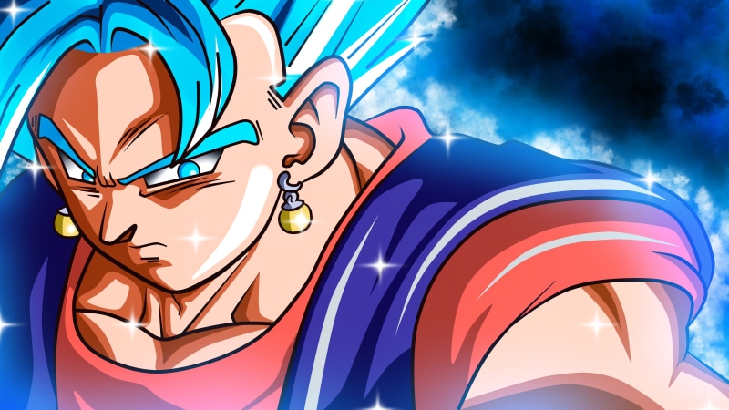 4K, Vegito (Dragon Ball), Dragon Ball Super, Dragon Ball, SSGSS Vegito